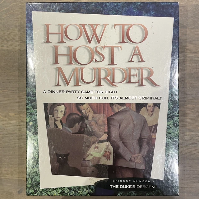 HOW TO HOST A Murder Ep 9 - A Dinner Party Game For Eight £21.99 ...