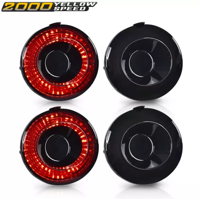 Fit For 2005-2013 Chevrolet Corvette C6 Coupe Rear LED Brake Turn Signal Lights