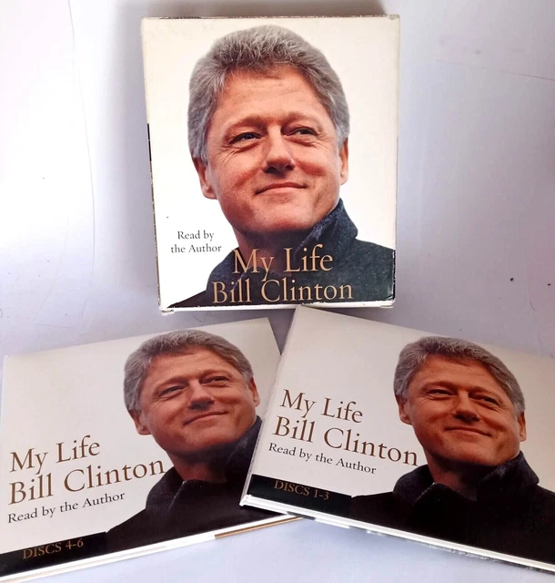 Bill Clinton - My Life CD Audio Book (6 x Compact Discs) VGC 2004 6.5hr