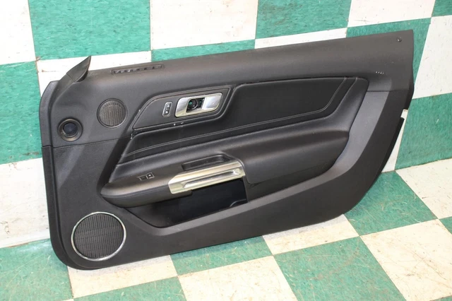 *DMG*15-21 MUSTANG Shelby GT Black Passenger RH Chrome Handle Door Trim Panel OE