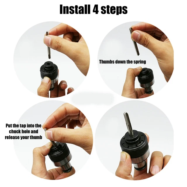 Tapping Collet Overload Protection Fast Change Tap Chuck Japanese Standard