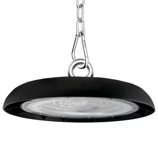 FactorLED Campana Industrial UFO, IP65 Exterior, No Flick,  Luz Natural 4000K