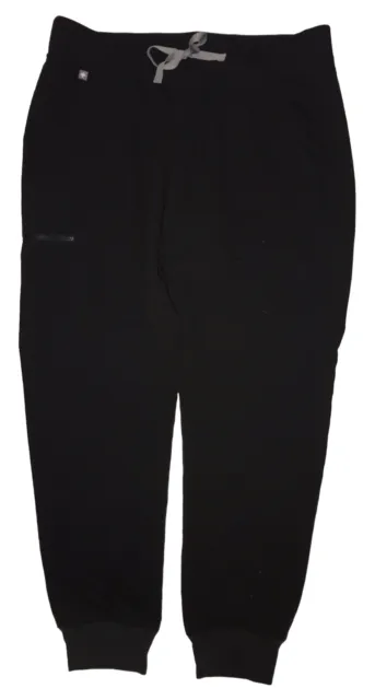 Figs Pants Women's Size L Black Technical Collection Zamora Joggers Work Wear
