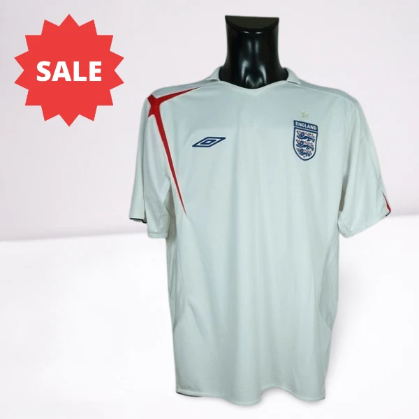 England National Fussball Trikot Umbro Grösse Xxl Vgc #../[