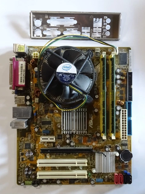 Lot ASUS P5K-VM/V socket 775 + Core 2 Quad Q9400