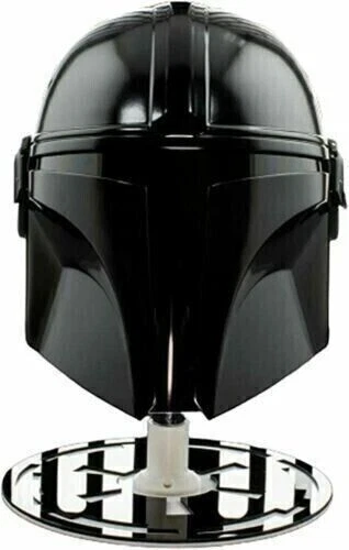 Star Wars The Black Series The Mandalorian Premium Steel Helmet Replica.