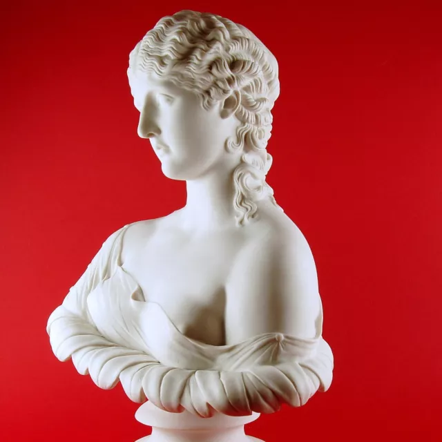 Clytie Classical Marble Bust / Sculpture - Made In The Uk