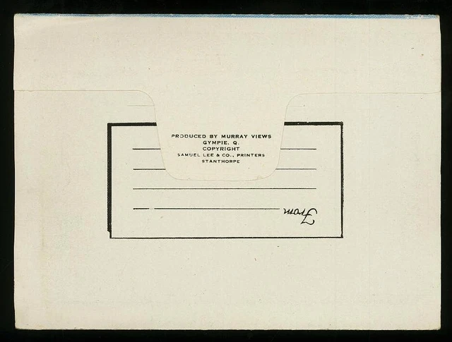 Vintage Souvenir Postcard with Fold-Out Views ~YEPPOON, Queensland 4