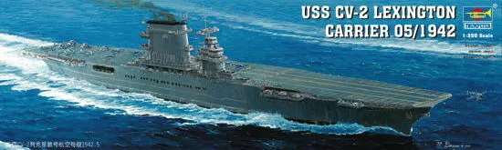 Trumpeter 05608 - 1:3 50 Portaerei Uss Lexington Cv 2 - Nuovo