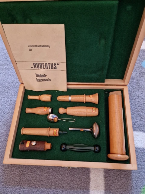 Hubertus  Wildlocker - Set  10 Teile in originaler Box