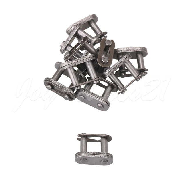 10 Set Heavy Duty Roller Chain Connector Link 06B Master Link Connector