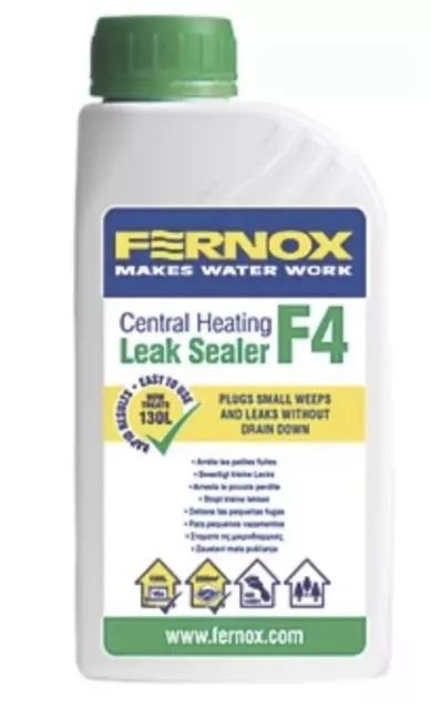 Fernox F4 Central Heating Leak Sealer 500ml