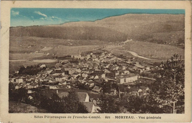 CPA Siles Pittoresques de Franche Comté MORTEAU Vue générale (131205)