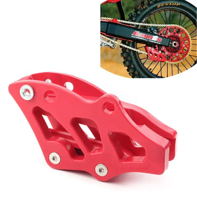 Chain Guard Guide for Honda CR125R CRF250R CRF450R CRF250X CRF450X 2005-2007 Red