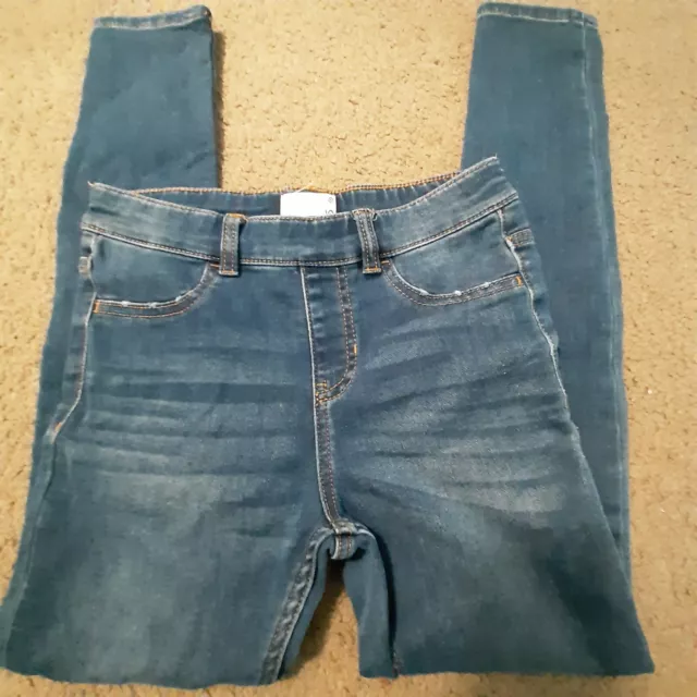 Target Girls Denim Jegging Jeans Size 10 Kids Exc Condition hi waist skinny