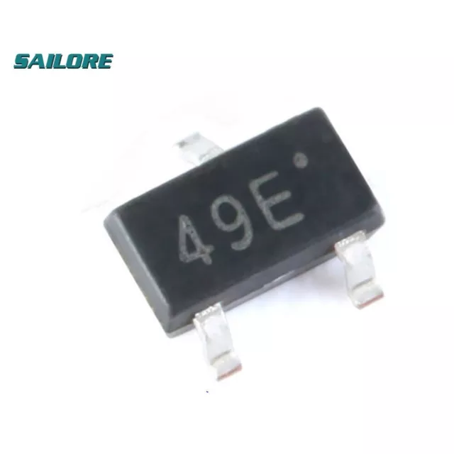 10Pcs 44E 49E Hall Effect Sensor SwitchSS49E AH49E A3144E SOT23