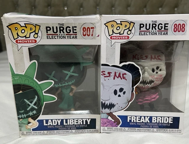 FUNKO POP THE Purge Election Year LADY LIBERTY #807 FREAK BRIDE