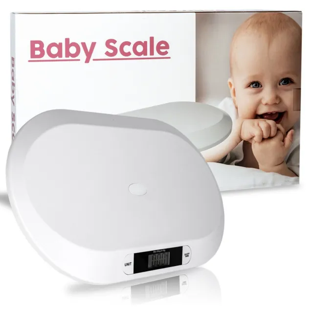 20kg / 44lb Capacity Digital Pet Baby Newborns Weighing Scale LCD Display ABS