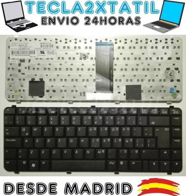 TECLADO PARA PORTATIL HP 6730s EN ESPAÑOL LATINO NUEVO NEGRO