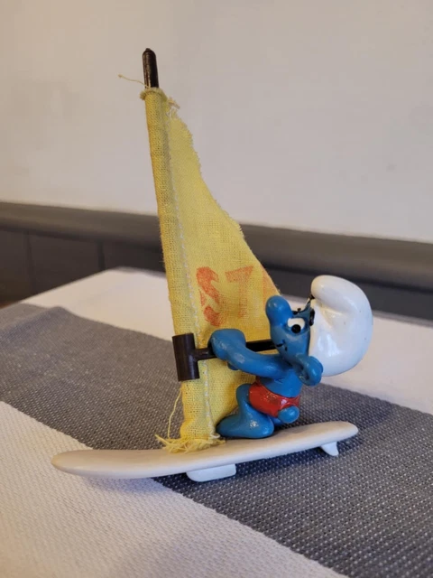 Figurine Schtroumpf : PROMO 20152 DRAWIGRAN - RARE - TBE