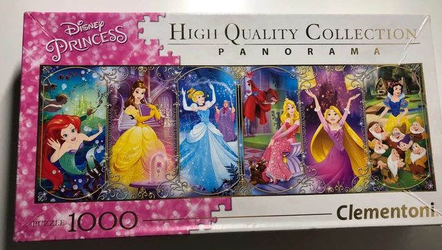 CLEMENTONI ~ DISNEY PRINCESS ~ 1000 Piece Panorama Jigsaw Puzzle £7.00 ...