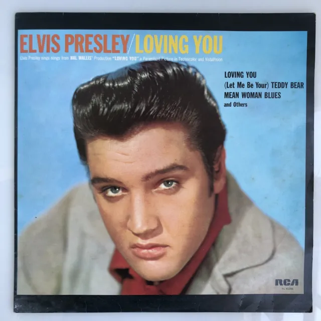 Elvis Presley Loving You Vinyl UK RCA Victor 1957 VGC PL 42358