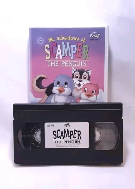 THE ADVENTURES OF Scamper The Penguin (1989) VHS Video Tape £8.55 ...