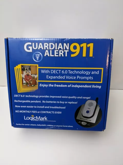 LogicMark GUARDIAN ALERTA 911 Sistema de Alerta de Emergencia en el Hogar MODELO 30911