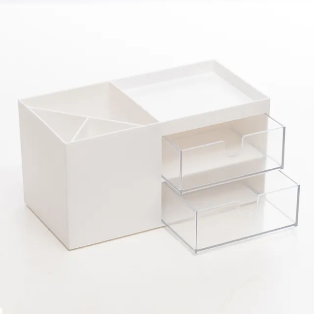 Storage Box Dormitory Crafts Desk Organizer Home Office Drawer Type Stationery~