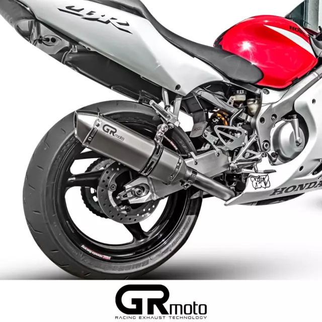 Échappement pour Honda CBR 600 F4i 2001 - 2007 GRmoto Silencieux Titane