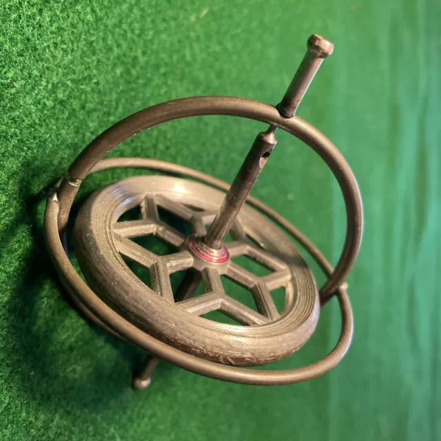 Vintage Gyroscope Antique Spinning Toy