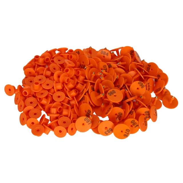 200PCS Thickened Sheep Ear Tag Number Marker Identification Card Information Lhp