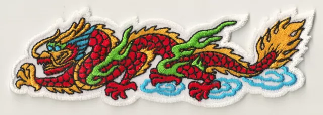 Patche patch écusson Dragon Céleste thermocollant transfert