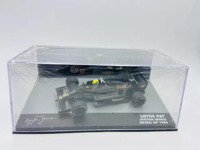 1:43 1986 Ayrton Senna -- Brazil GP -- Lotus 98T -- Atlas F1