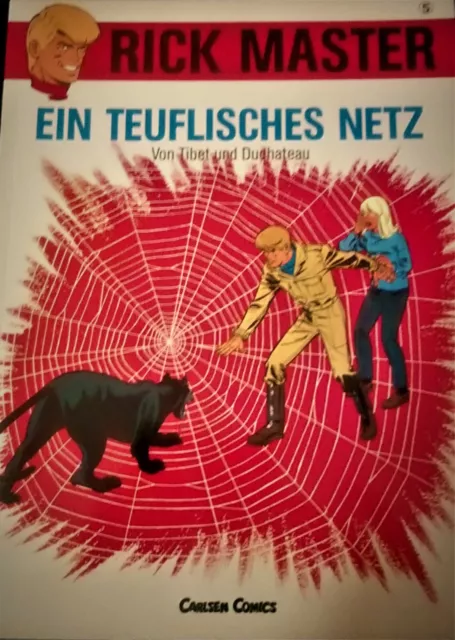 Rick Master 5 Ein teuflisches Netz - Tibet / Duchateau Carlsen Comics