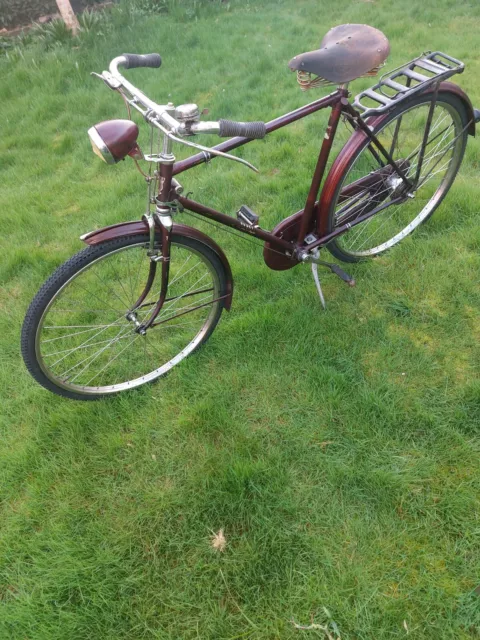 vintage rudge 4 speed mens bicycle raleigh humber bsa