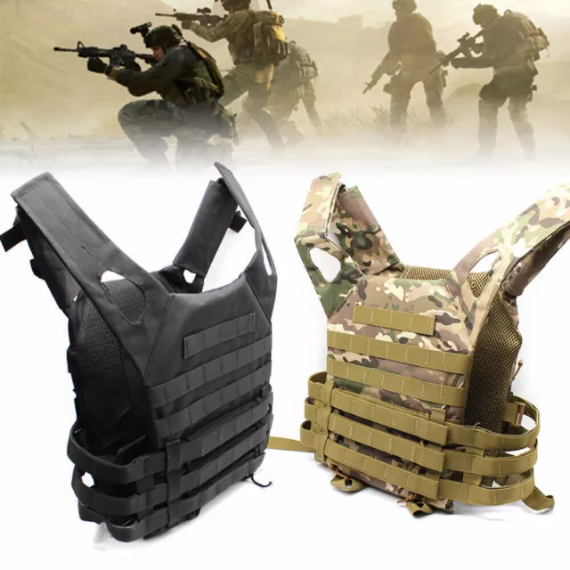 Taktische Weste Kampfmittelweste Modular MOLLE Einsatzweste Tactical Combat Vest