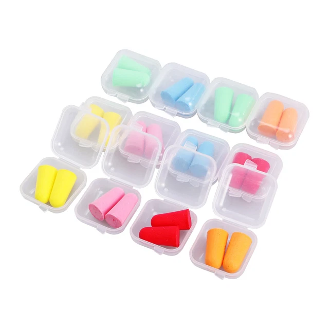 12 Boxes Noise Portection Ear Plugs Soundproof Earplugs Protection
