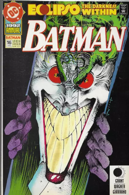 Batman Annual No.16 / 1992 Eclipso The Darkness within