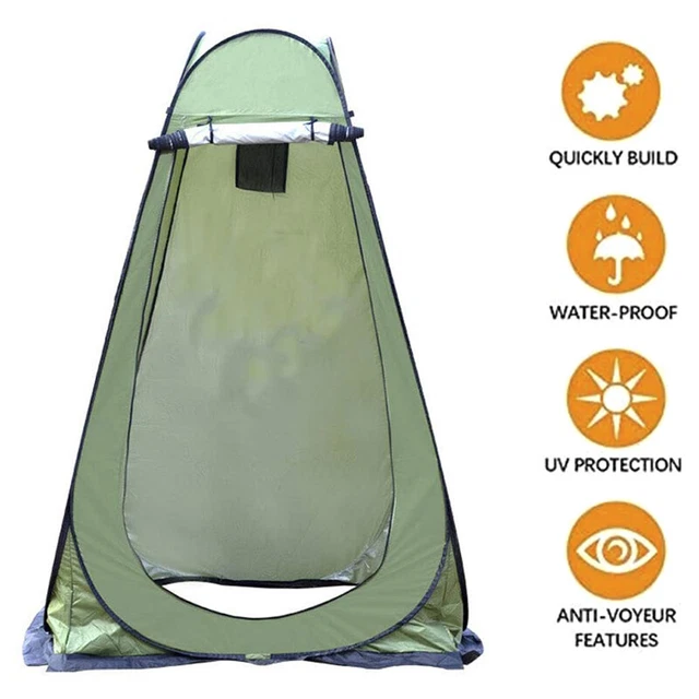 KingCamp Duschzelt Marasusa II - Camping Umkleide- Und Toilettenzelt Für 2 Personen