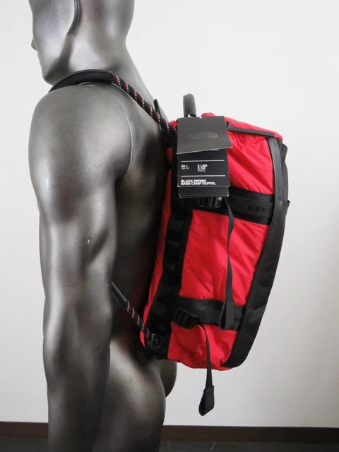 The North Face Black Series Base Camp Duffel Packable Travel Suitcase Backpack