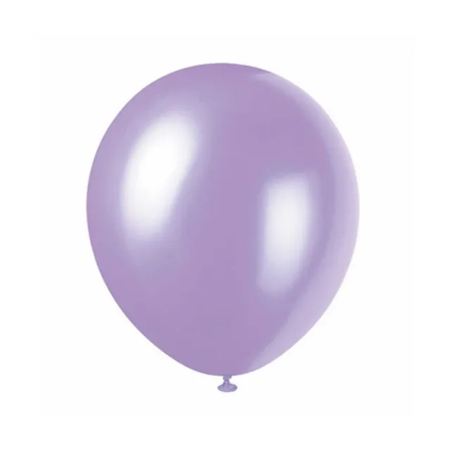Plain Latex Purple Balloons Birthday Party Wedding Christmas Home DecorationX10 2