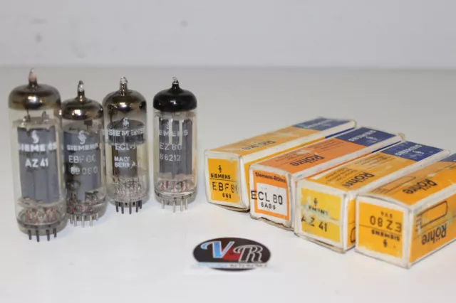 Lot de 4 Tubes Siemens