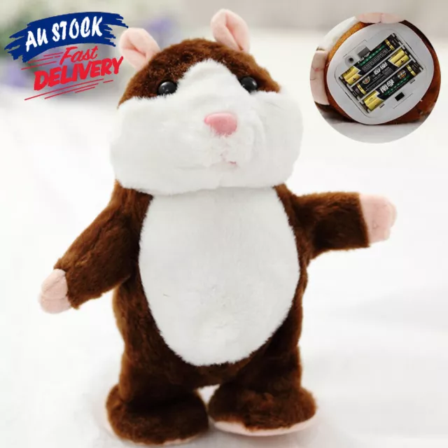 Plush Toy Chat Mimicry Cute Xmas Gift Pet Nod Mouse Talking Hamster Record