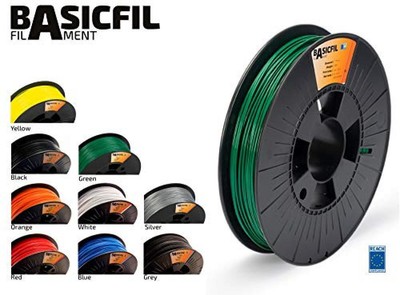 1 kg filamento per stampante 3D Basicfil PLA 2.85mm Arancione 