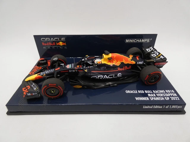 Modellino Spark 1:43 Honda RB16B - Max Verstappen Vincitore GP Monaco 2021
