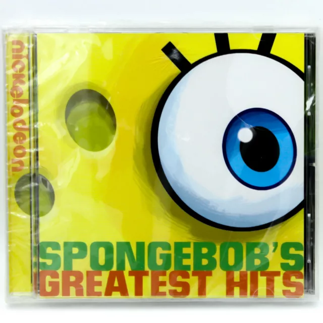 Spongebobs Greatest Hits Brand New Sealed Music Album Cd - Au Stock