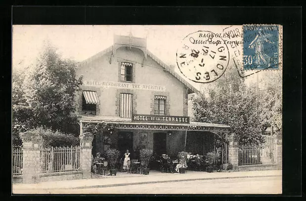 CPA Bagnoles-de-l´Orne, Hotel de la Terrasse 1928