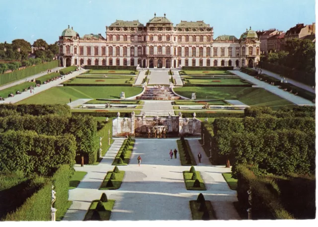 AK Ansichtskarte Wien / Oberes Belvedere / Österreich