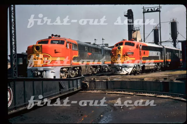 R DUPLIKATFOLIE - ATSF Santa Fe 52/327 Warbonnet Motor Begriff LA CA